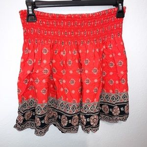 Hollister flowy skirt